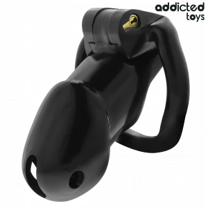 ADDICTED TOYS LOCKED - MINDNIGHT CELL PENIS CAGE SIZE L
